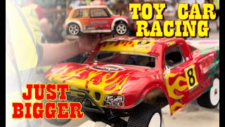 Racing giant 'TOY CAR' Truck racing