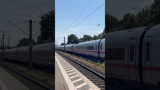 ICE 4 (Br 412) in Ashausen Richtung Hamburg Hbf #train #zug #railway #trainspotting #ice4 #shorts