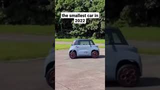 The smallest car of 2022 "Citroen Ami"