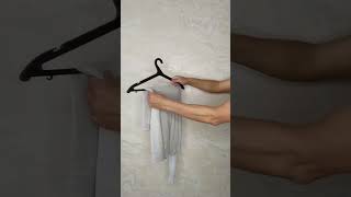 HOW TO HANG A SWEATER?