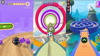 GOING BALLS V's ACTION BALL V's SKY ROLLING BALLS 🥎 PORTAL RUN🦜Speedrun Gameplay🚴android mobile game