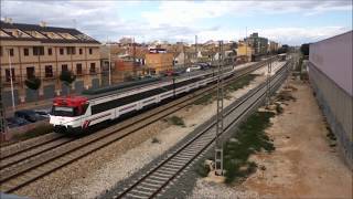 Trenes en Catarroja (Valencia)