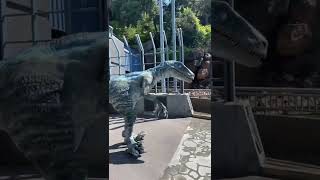 Universal Hollywood Angry Velociraptor aka Blue