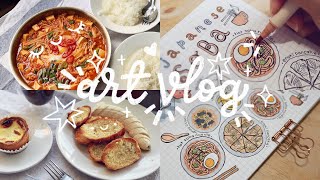 🤍 VLOG 🍜 ✧.*⎪a day in my life⎪bullet journal⎪cooking