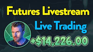 +$14,226.00 Profit - LIVE Day Trading! Market Clubhouse Futures Livestream - October 10th, 2024