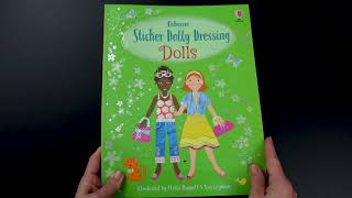 Usborne    Sticker Dolly Dressing Dolls