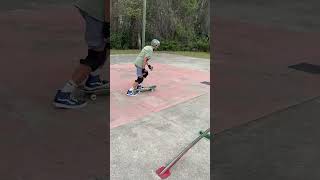 Sketchy line at America's oldest skatepark!!! #kona #skateboarding  #shorts