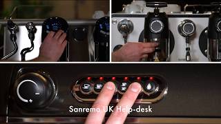 Sanremo Coffee Machines: Standby Feature