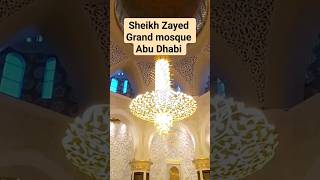 sheikh zayed grand mosque Abu dhabi #touristattraction #sheikhzayedmosque