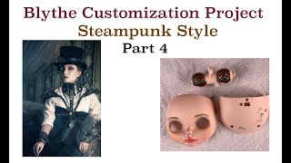 Blythe Cusomization Project - Part 4 - Painting the face