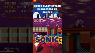 Sonic Blast Styled Characters in Sonic 1