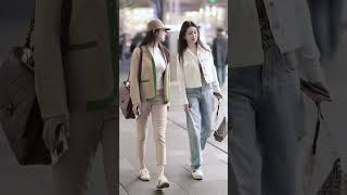 beautiful girl chinese street fashion  #shorts #trending #trendingshorts #shortvideo #beautiful