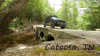 Modified Jeep Renegade off-road  at Catoosa TN