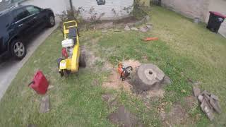 My stump grinder busted a customer car window | My first big F**k up | p 3