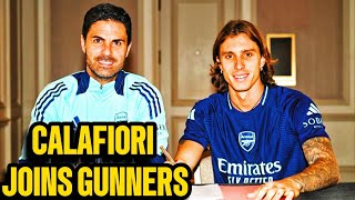 Arsenal complete Riccardo Calafiori transfer as Mikel Arteta lands key signing