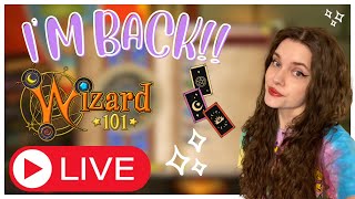 🔴I'M BACK!! Questing In Wizard101 & Catching Up🔮