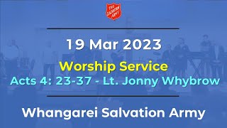 Worship & message (Acts 4 "Into God's Perspective" by Jonny Whybrow)