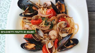 Spaghetti Ai Frutti Di Mare ! | Deniz Mahsullü Spaghetti Nasıl Yapılır?