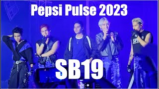 SB19 at the Pepsi Pulse Concert 2023