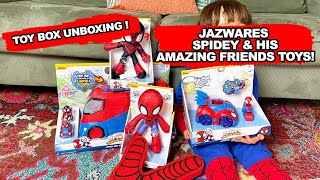 Jazwares Spidey & His Amazing Friends Toy Unboxing Review!