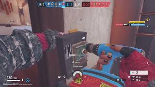 1 v 5 Rainbow Six siege