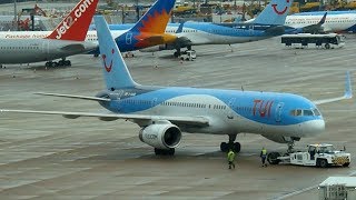 Drizzly T1 & T2 Spotting | Manchester Airport | 20/02/2019