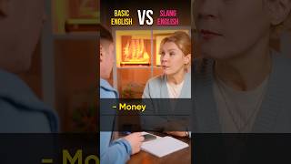 😮Basic English VS slang English #английскийдляначинающих #английский #курсыанглийского