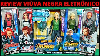 5 Bonecos Viuva Negra Vingadores Guerra Infinita QUE FALA  - Black Widow Avengers - Marvel