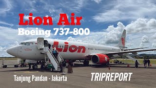 TERBANG LANCAR DENGAN LION AIR 2024! Boeing 737-800 TJQ - CGK || REZA'S TRIPREPORT #12