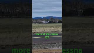 cessna 172 landing at hobart cambridge #planes #aviation