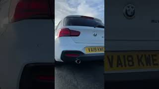 BMW M140i Launch With Mperformance exhaust.