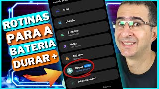 🔥O SEGREDO PARA CRIAR ROTINAS QUE ECONOMIZAM BATERIA NO ANDROID 13!