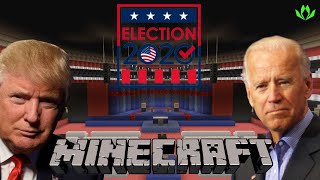 2020 Presidential Debate Stage - Trump vs Biden - Minecraft Arena Builds