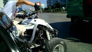 yamaha raptor 350  Burnout albania