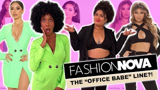 Trying CRAZY Work Outfits from Fashion Nova?!