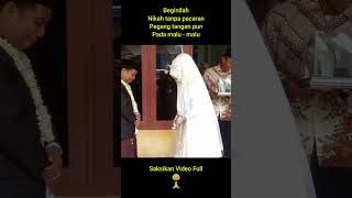 Beginilah Nikah tanpa pacaran #shorts #wedding (3)