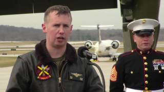 Osprey Landing at Purdue Airport March 23, 2017