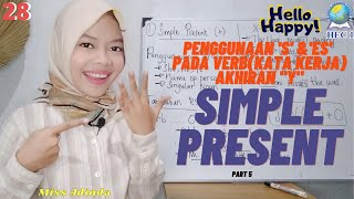 Penggunaan ES Dan S Pada Verb Simpel Present Ala Miss Dinda Kampung Inggris HEC 1