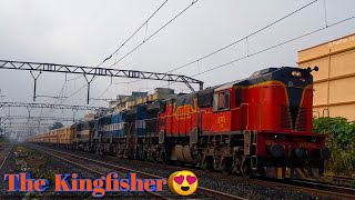 09567 Tuticorin Okha Vivek Express with Kingfisher Alco