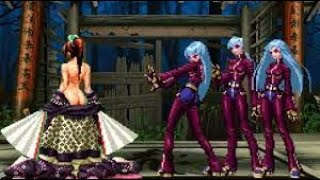 [KOF Mugen] Kula Team vs Mai Shiranui Team