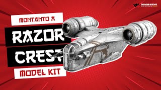 Montando Razor Crest Model Kit - The Mandalorian | Bandai