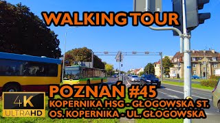 ⁴ᴷ⁶⁰ 🇵🇱 Poznan/Poland Walking Tour - #45 - Kopernika - Glogowska (September 2021) [4K]