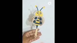 Honey bee paper craft ideas#Honey bee #Youtube shorts#Origami paper craft