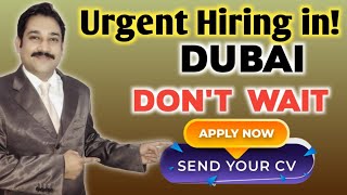 Jobs in Dubai Today 2022| Dubai Job Vacancy | Dubai Jobs | UAE Jobs