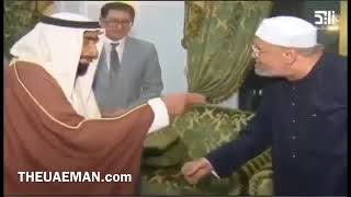 ناااااادر ولم تراه من قبل لقاء. الشعراوي مع الشيخ ذايد