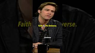 ⚡️Jim Carreys faith in The Universe