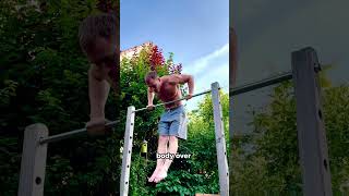 Muscle up progression!!  #calisthenics #motivation