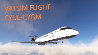 VATSIM Flight with Aerosoft CRJ-900 live!  CYUL-CYQM