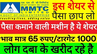 MMTC share News | Multibagger Stock 2023 | बड़ा धमाका MMTC Share का - Groww With Mahir