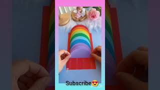 DIY Rainbow lantern🤩   #shorts #youtubeshorts #diy #crafts